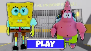 🧽 SPONGEBOB BARRY'S PRISON RUN! ROBLOX OBBY!