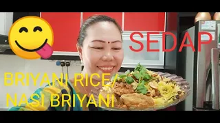 HOW TO COOKED NASI BRIYANI RICE //NASI CHICKEN BRIYANI