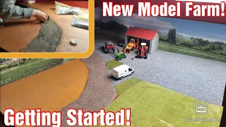 Building A NEW 1/32 Model Farm (Picture Diorama) Ep. 1- Getting Started!