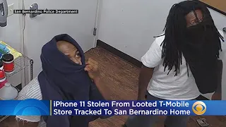 iPhone 11 Stolen From Looted T-Mobile Store Tracked To San Bernardino Home; 2 Arrested