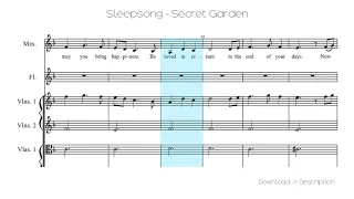 🎶 Sleepsong - Secret Garden 🎸🎸