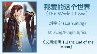 我爱的这个世界 (The World I Love) - 刘宇宁 (Liu Yuning)《长月烬明 Till the End of the Moon》Chi/Eng/Pinyin lyrics