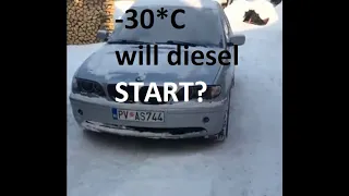 Extreme DIESEL cold start compilation #120 -35*C | Odpalanie diesla na silnym mrozie