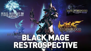 FFXIV - Every Black Mage Skill From Every Expansion (Retrospective)