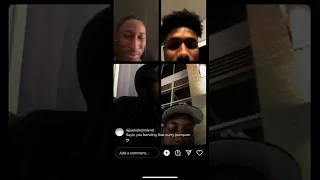 K showtime and Lil berete kishka beef on ig live