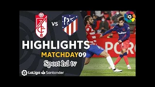 Granada CF vs Atlético de Madrid 2-1 Resumen | La Liga Santander 2021-2022