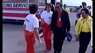 Alain Prost & Jean Alesi Ferrari F1 Funny