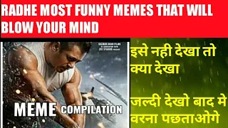 Radhe memes || Very funny 😂memes that will blow your mind💥