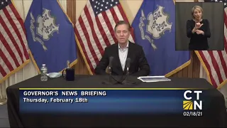 Governor Lamont's February 18, 2021 4PM Coronavirus Update