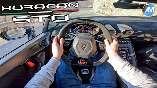 Lamborghini Huracan STO🔥| POV V10 Sound Drive🤯 | by Automann in 4K