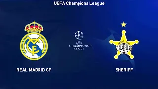 ⚽ Real Madrid vs Sheriff Tiraspol ⚽ | Champions League (28/09/2021) | PES 2021