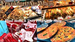 Frankfurt Am Main food shops and duty free crew shop