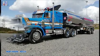 Tamiya "King Hauler" With Tank Trailer