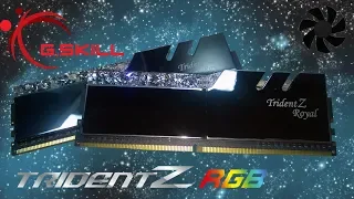 Лакшери память Gskill trident z royal