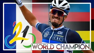 Make Julian ALAPHILIPPE World Champion - UCI World Championships 2021 | Pro Cycling Manager 2021