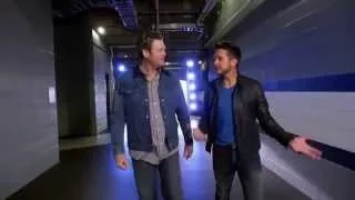 Blake Shelton & Luke Bryan Wrong Locker Room