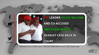 Malema and co-accused Ndlozi assault case resumes in Randburg Randburg Magistate's Court