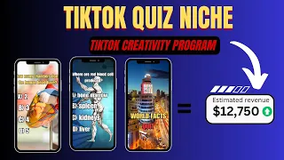 TRY this Quiz Niche! TikTok Creativity Program Beta | Best Niche