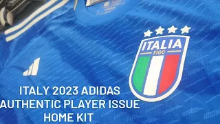 ITALY 2023 ADIDAS AUTHENTIC PLAYER ISSUE HOME KIT
