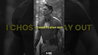 I chose to stay out | John Cena #johncena #peacemaker