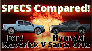 Ford Maverick versus Hyundai Santa Cruz | Specs Compared!