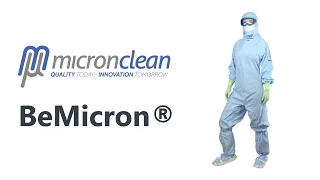 BeMicron Cleanroom Coverall GMP Gowning