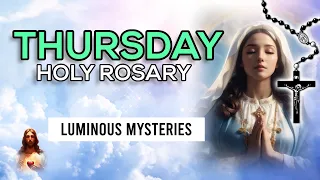 THE ROSARY TODAY🌹 LUMINOUS MYSTERIES🌹 DECEMBER 28, 2023 HOLY ROSARY THURSDAY PRAYER WITH HOLY MARY