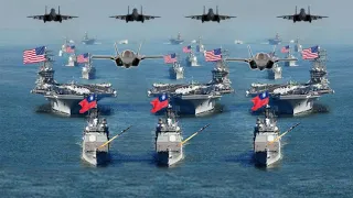 Brutal attack (Aug 26,2021) US and Taiwan Deploy 100 Warships to Destroy China's Navy in the SCS