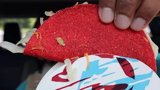 Taco Bell's NEW Volcano Menu Review!