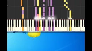 Bee Gees   He Aint Heavy [Piano tutorial by Synthesia]