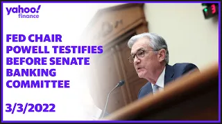 Fed Chair Powell testifies before the Senate Banking Committee on monetary policy