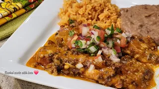 Beef Enchiladas // Just might be my signature dish  / Step by Step ❤️