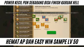 life hack finish karuak untuk power power kecil tanpa rally