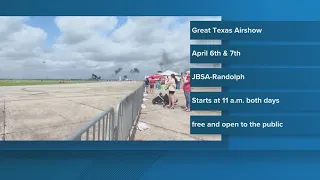U.S. Air Force Thunderbirds to appear at Great Texas Airshow
