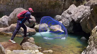 PESCA DE TRUCHA CON ATARRAYA    4K