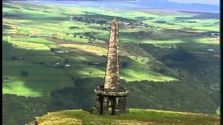 The Pennine Way 'from the air'