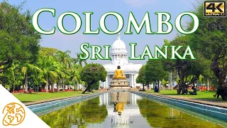 Colombo Sri Lanka city tour 4k full Walking