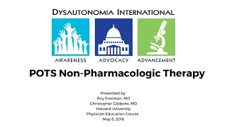 POTS Non-Pharmacologic Therapy