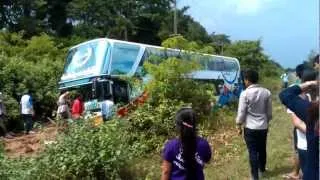 Accident bus Laos