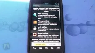 LookOut Security by Lookout | Droidshark.com Video Review for Android