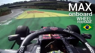 Max Verstappen Onboard Wheel Footage - Brazil F1 GP 2021