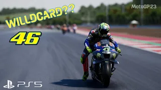 VALENTINO ROSSI WILLCARD MANDALIKA CIRCUIT 2023?? | MotoGP 23 PS5 (1080p60fps)