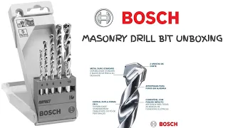 Bosch Drill bit unboxing || Masonry drill bit unboxing