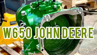 W650 John Deere ремонт головного редуктора МОМ