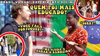 Falando Português com Americanos VS. Inglês com Brasileiros *experimento social*