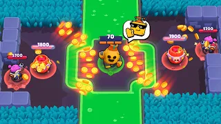 OMG❗ 70 hp But SPIKE Has 7000% LUCK 😎 Brawl Stars Funny Moments & Wins & Fails & Glitches ep.852