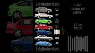 Best Sounding 5 Cylinder Cars #VW #Volvo #Audi #audittrs