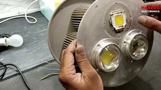 [401] How To Test, Troubleshoot & Repair 50 Watt LED Flood Light