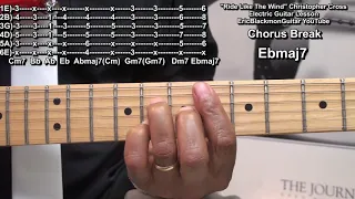 RIDE LIKE THE WIND Christopher Cross Guitar Chords & Solo Lesson @EricBlackmonGuitar