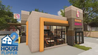 Dunken Donuts, Treehouse & New Impressive Job ~ House Flipper 2